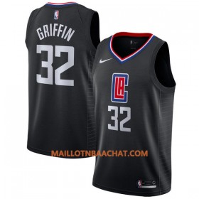 Maillot NBA Los Angeles Clippers Blake Griffin 32 Nike 2017-18 Noir Swingman - Homme